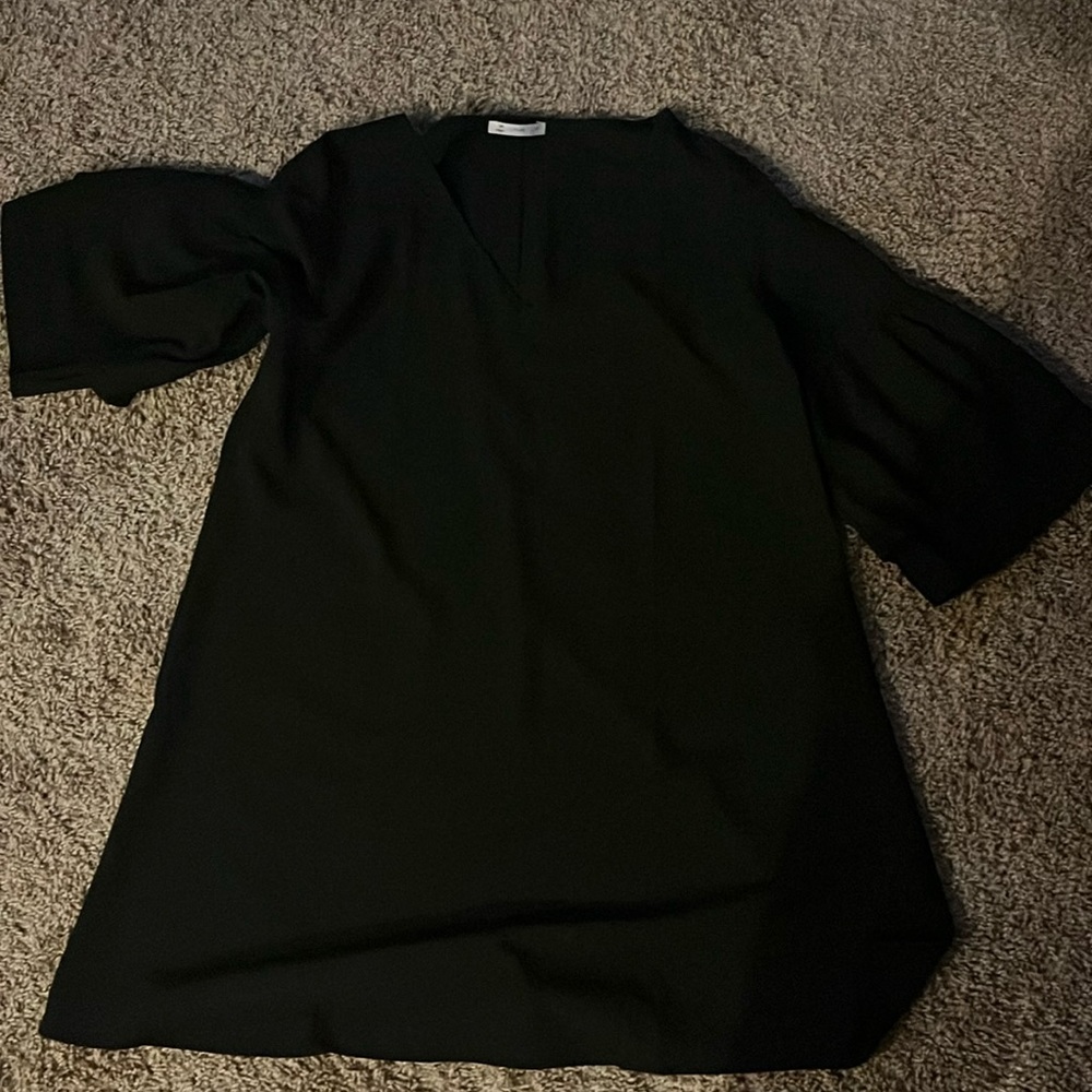 Black flowy dress